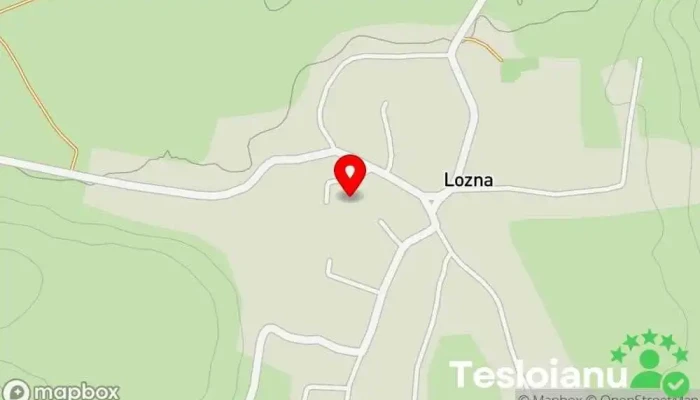 hartă a Lozna  în Lozna