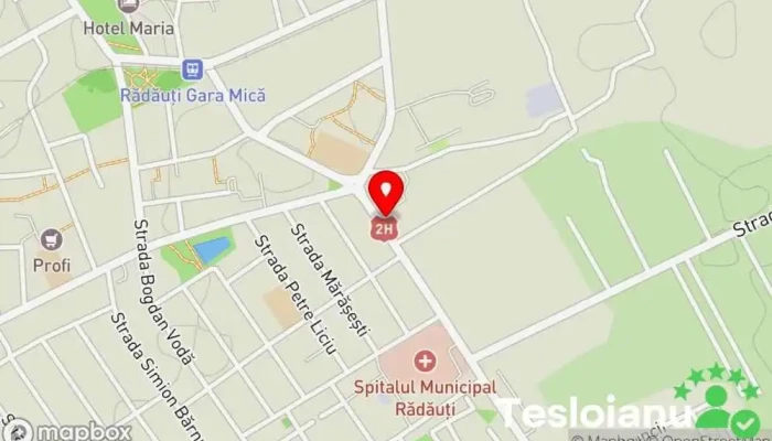 hartă a Luc&Dan Magazin de piese auto în Rădăuți