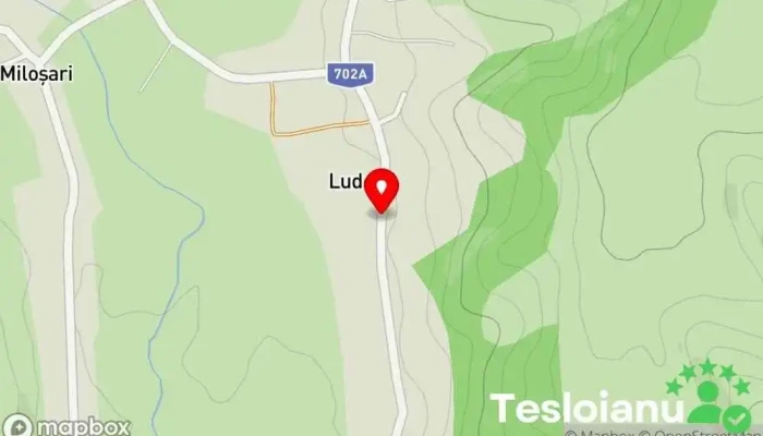 hartă a Ludești  în Ludești