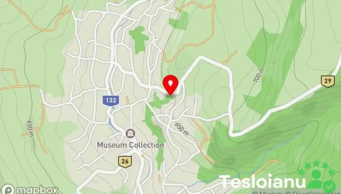 hartă a Lueta  în Lueta