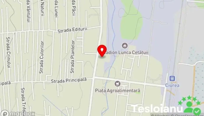 hartă a Lunca Cetățuii  în Lunca Cetățuii