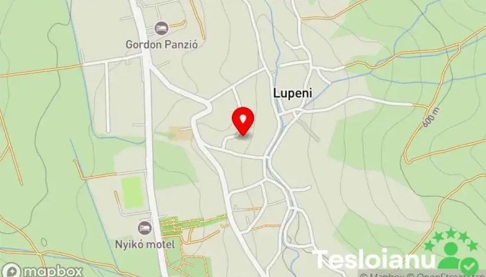 hartă a Lupeni  în Lupeni
