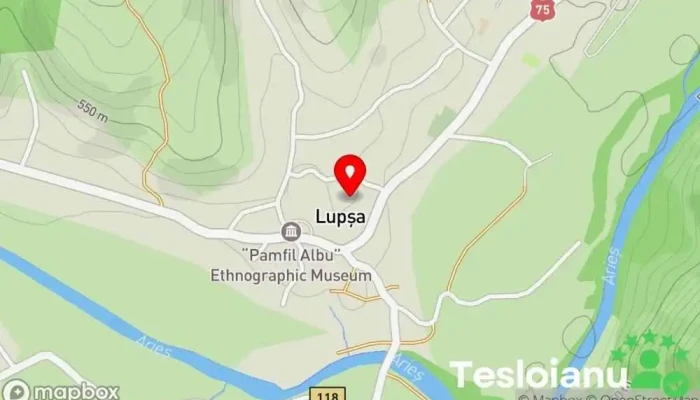 hartă a Lupșa  în Lupșa