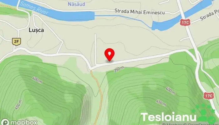 hartă a Lușca  în Lușca