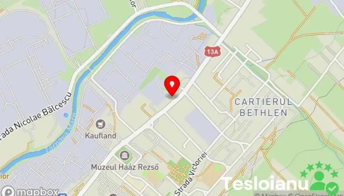 hartă a Magazin de lactate Magazin de lactate în Odorheiu Secuiesc