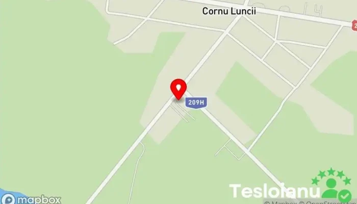hartă a Magazin piese auto ZET-CAR Piese auto, Magazin în Cornu Luncii
