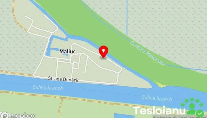 hartă a Maliuc  în Maliuc