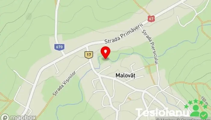 hartă a Malovăț  în Malovăț