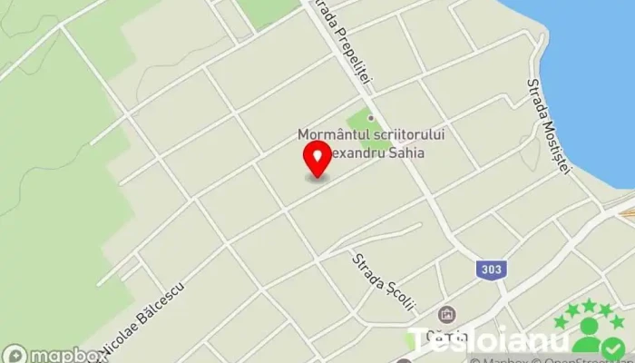 hartă a Mânăstirea  în Mânăstirea