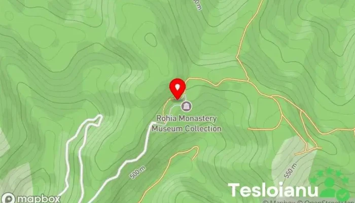 hartă a Mănăstirea Rohia Mănăstire, Atracție turistică în Rohia