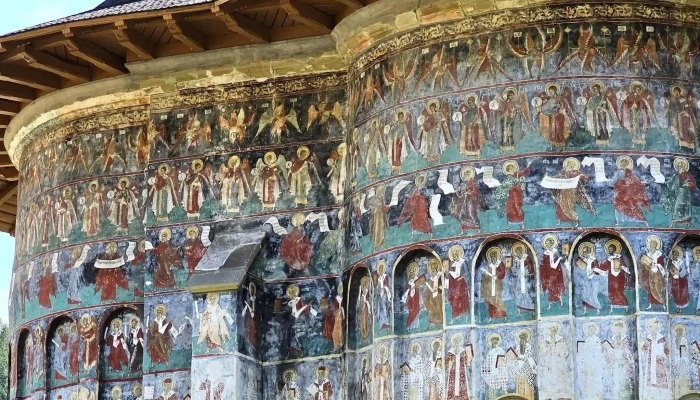 Manastirea Sucevita Locație - Sucevița