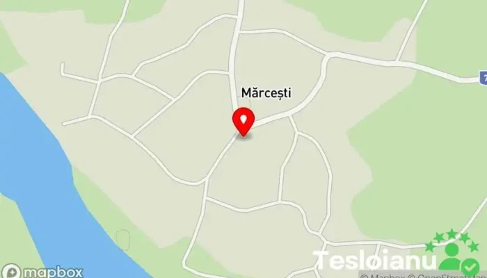 hartă a Mărcești  în Mărcești