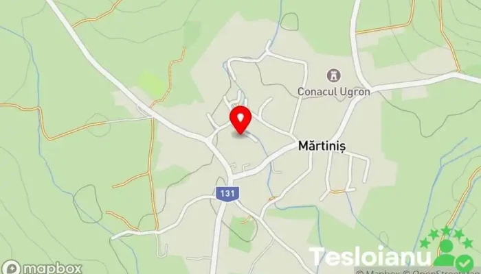 hartă a Mărtiniș  în Mărtiniș