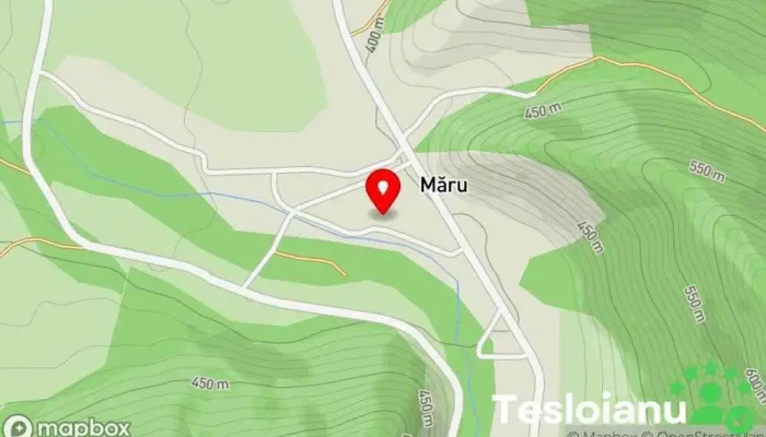 hartă a Măru  în Măru