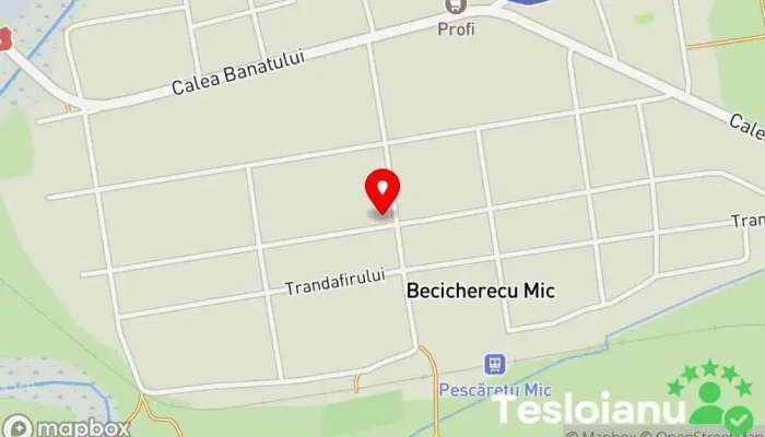 hartă a MATERIALE CONSTRUCTII BECICHERECU MIC Magazin de materiale de construcții în Becicherecu Mic
