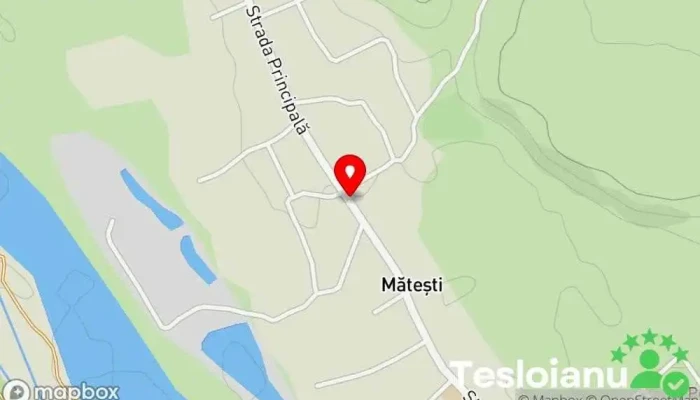 hartă a Mătești  în Mătești