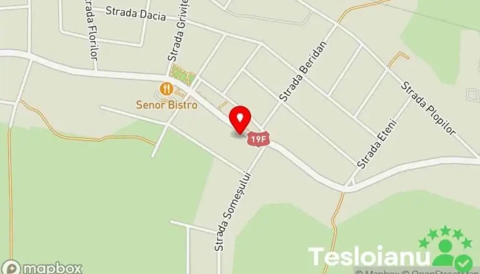 hartă a Meniul Zilei La Poșta Restaurant în Odoreu