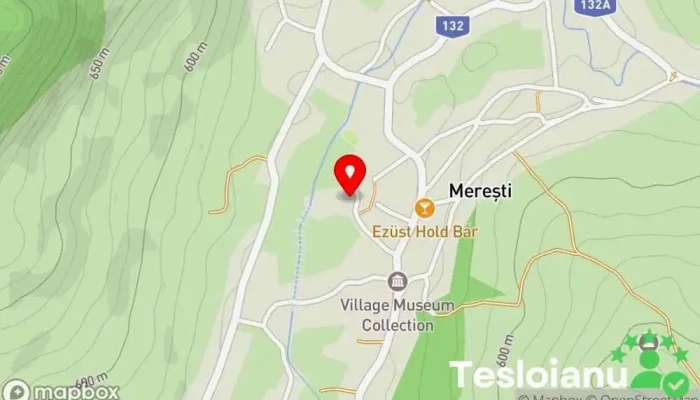 hartă a Mereşti  în Mereşti