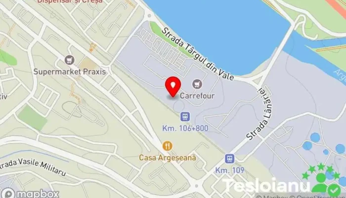 hartă a Metabet CF Fabricant de metal, Constructor, Contractant de lucrări mecanice, Inginer mecanic, Atelier mecanic, Inginer în inginerie structurală în Pitești