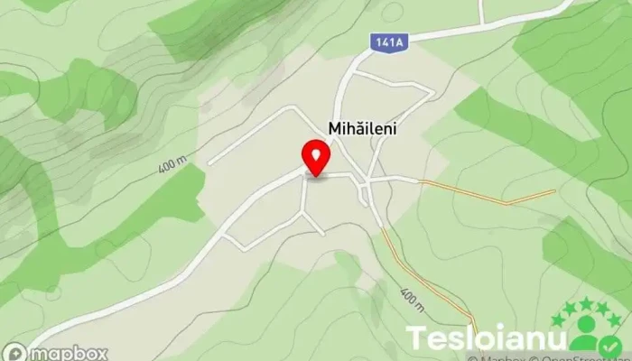 hartă a Mihăileni  în Mihăileni