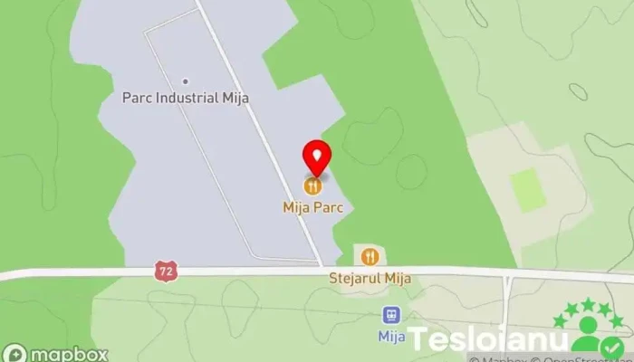 hartă a Mija Parc Restaurant în 