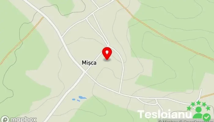 hartă a Mişca  în Mişca