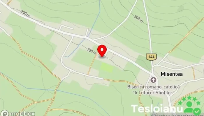 hartă a Misentea  în Misentea