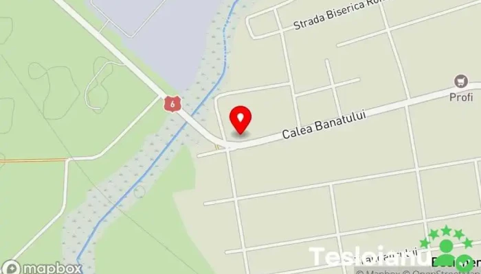 hartă a Moara Becicherecu Mic Moară de făină în Becicherecu Mic