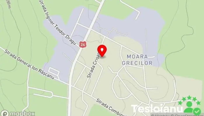 hartă a Moara Grecilor  în 
