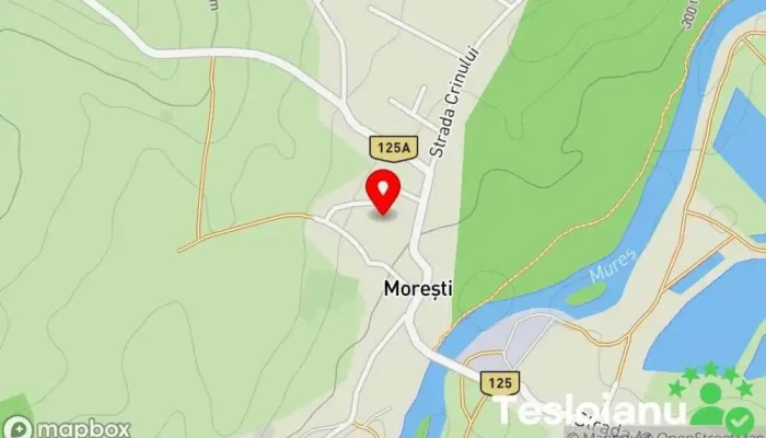 hartă a Moreşti  în Moreşti