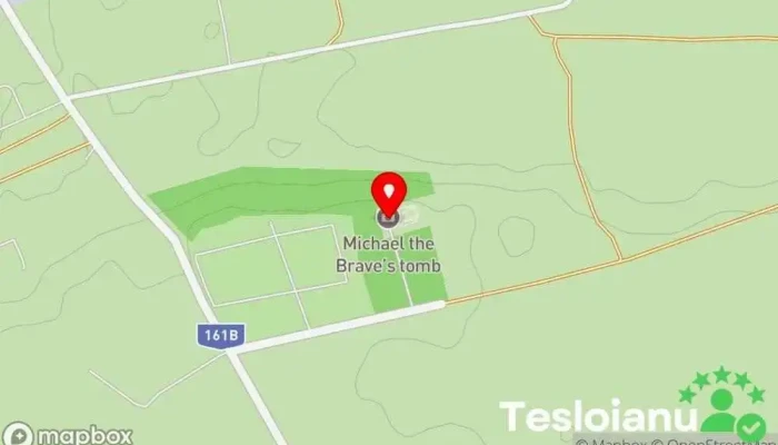 hartă a Mormântul lui Mihai Viteazul Reper istoric în Turda