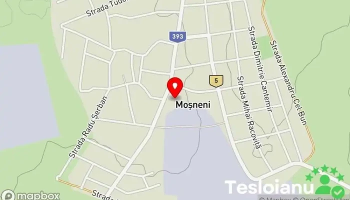 hartă a Moșneni  în Moșneni