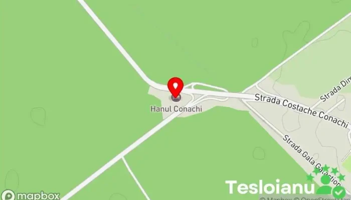 hartă a Motelul Hanul Conachi Motel în Liești