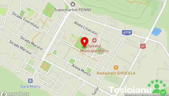 hartă a Motru  în Motru
