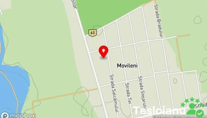 hartă a Movileni  în Movileni