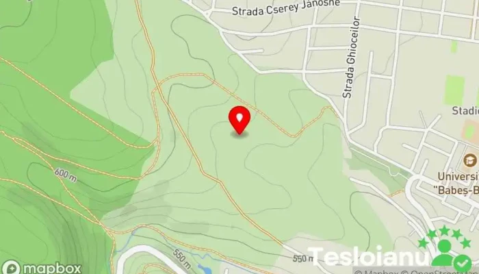 hartă a Municipiu Sfântu Gheorghe  în 