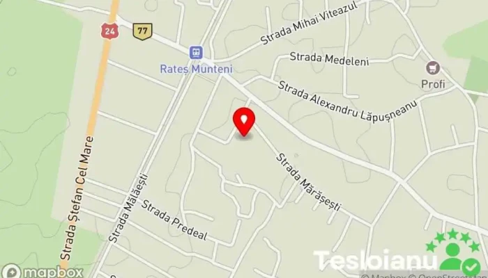 hartă a Munteni  în Munteni