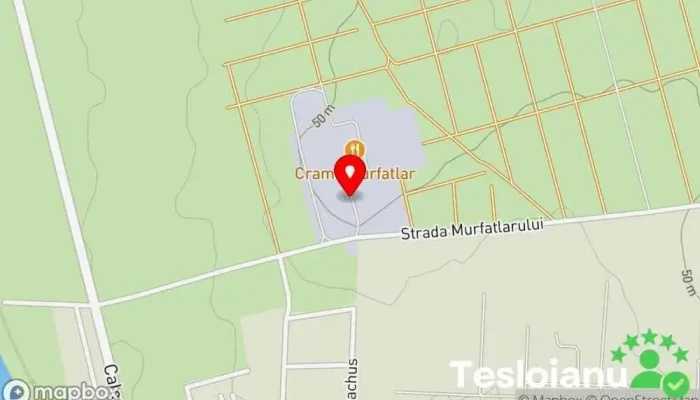 hartă a Murfatlar Vinul Romania Cramă, Muzeu în aer liber în Murfatlar