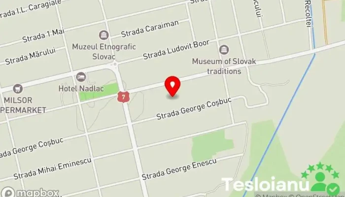 hartă a Nădlac  în Nădlac
