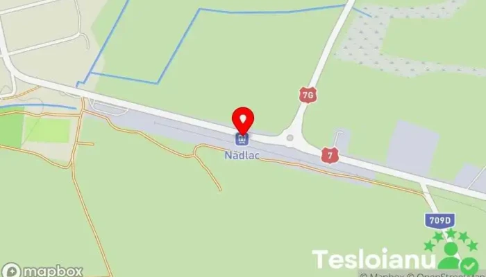 hartă a Nădlac Gară în Nădlac