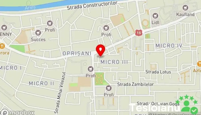 hartă a NANO Lăcătușerie Lăcătuș în Turda