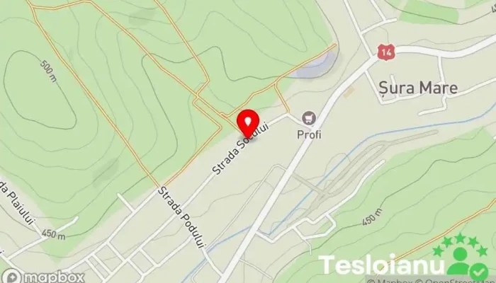 hartă a Natura Lact  în Șura Mare