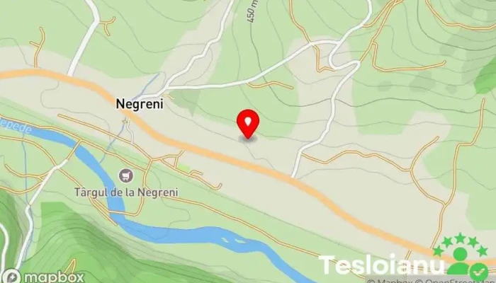 hartă a Negreni  în Negreni