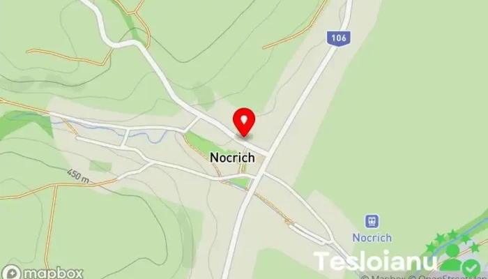 hartă a Nocrich  în Nocrich
