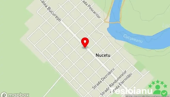 hartă a Nucetu  în Nucetu