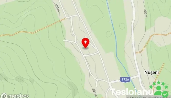 hartă a Nuşeni  în Nuşeni