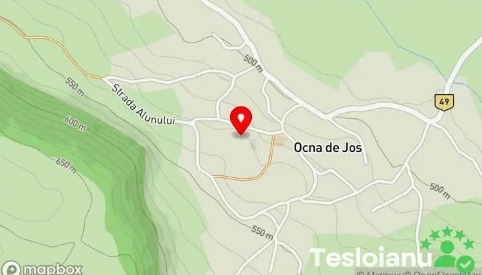hartă a Ocna de Jos  în Ocna de Jos