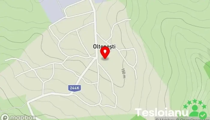 hartă a Oltenești  în Oltenești
