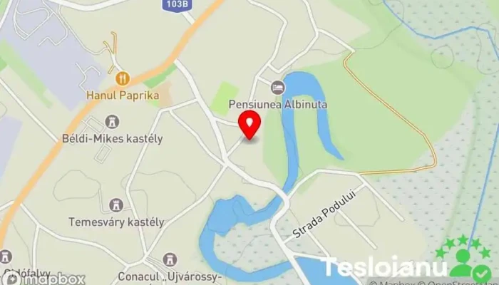 hartă a Ozun  în Ozun