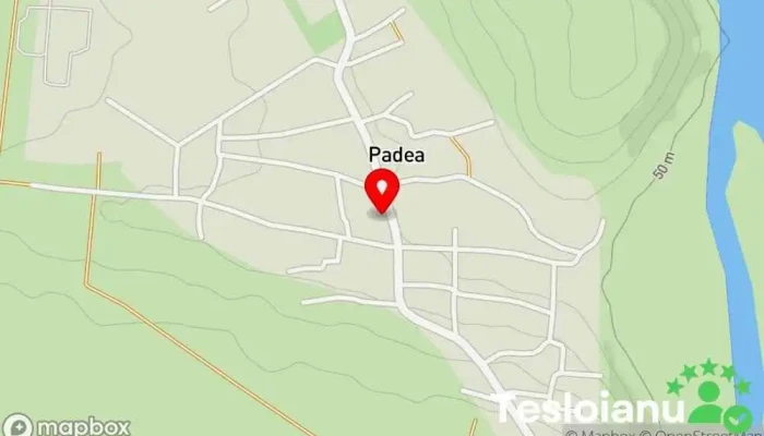 hartă a Padea  în Padea
